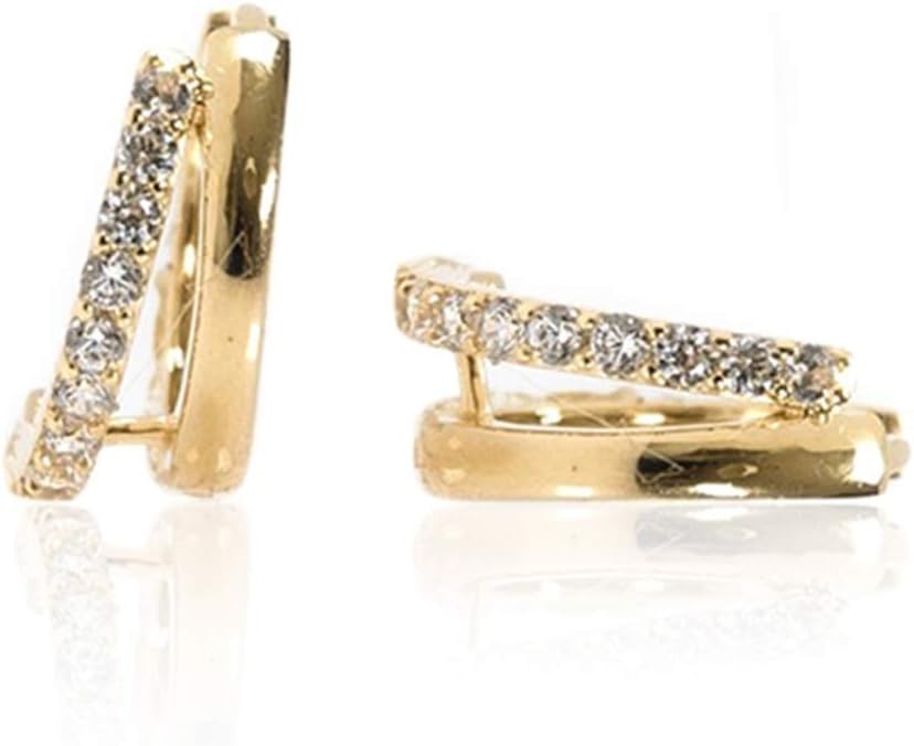 ZX Plata de Ley 925 ピアス Oreja クリップオンイヤリング 女性愛好家